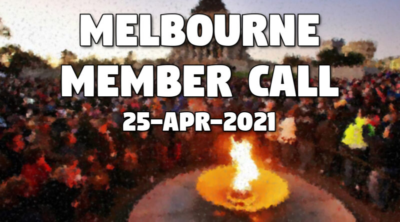 Melbourne Member Call