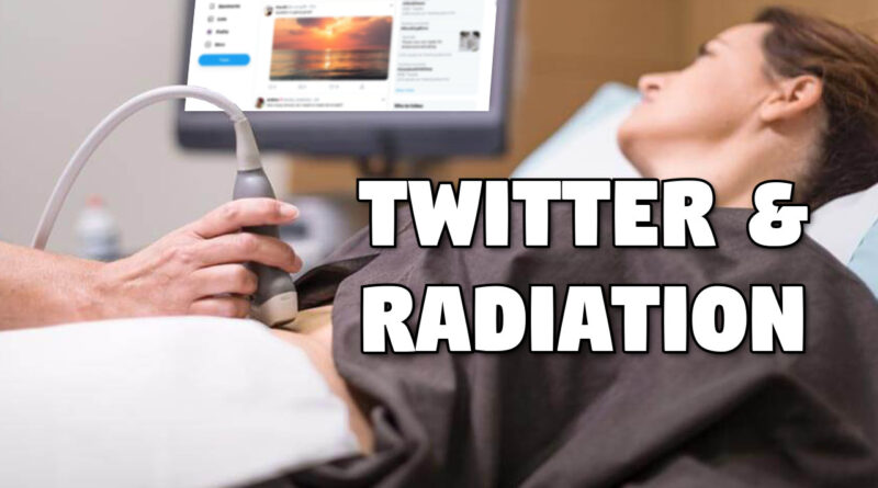 Twitter and Radiation