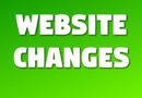Website Changes